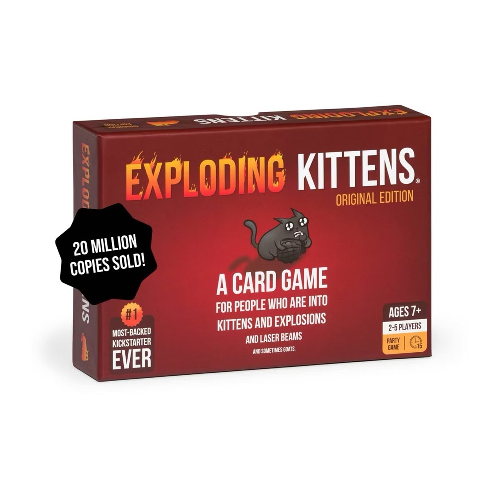 Exploding Kittens A Card Game For People Who Are Into Kittens And Explosions